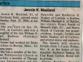 Jennie Masland obit