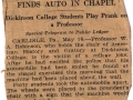 auto in chapel