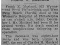 fe masland obit