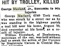 george masland killed