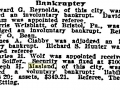 joseph masland bankruptcy